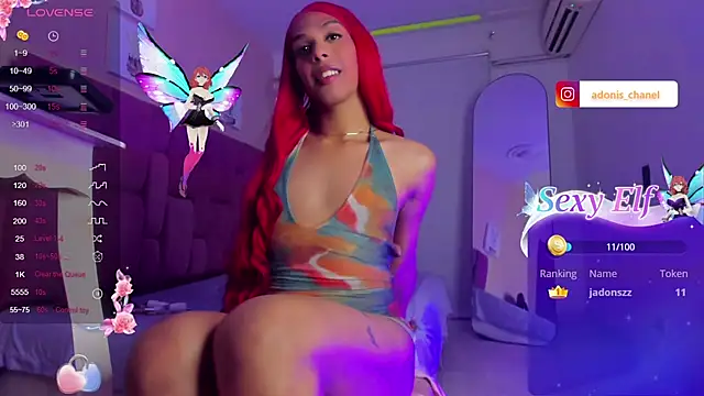 CHANELL 11INCHES online show from January 10, 10:14 pm