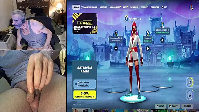 Snapshot of maxdaddy690 chatting on March 22, 8:34 pm maxdaddy690 online show from March 22, 8:34 pm