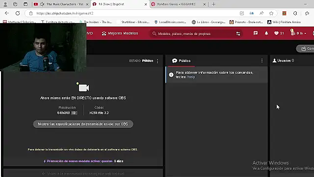 Snapshot of mikigamesH2 chatting on March 9, 12:53 am mikigamesH2 online show from March 9, 12:53 am