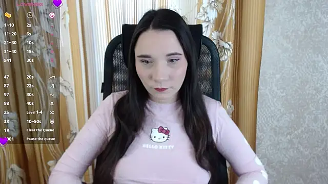 Snapshot of KateForLove chatting on March 11, 10:40 am KateForLove online show from March 11, 10:40 am