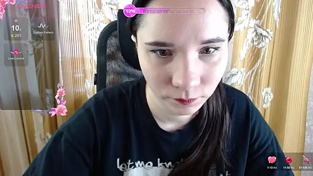 Snapshot of KateForLove chatting on October 8, 11:19 am KateForLove online show from October 8, 11:19 am