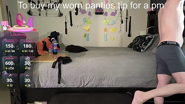 KinkyBratandDaddy online show from April 12, 2:27 am