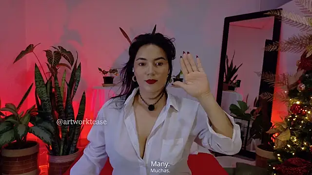 Artworktease online show from December 22, 10:29 pm