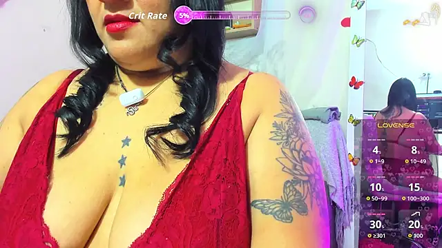 Snapshot of Clunita chatting on May 1, 12:04 am Clunita online show from May 1, 12:04 am