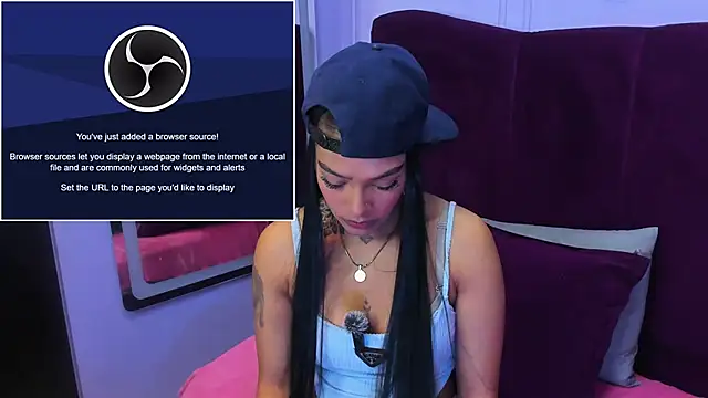 EmmaEbony  online show from February 23, 1:41 pm