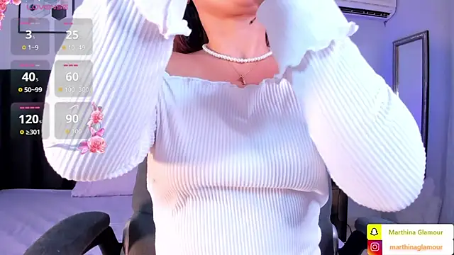 Marthina online show from January 6, 7:06 pm