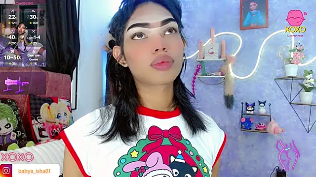 Aishasexy18 online show from December 15, 9:30 pm