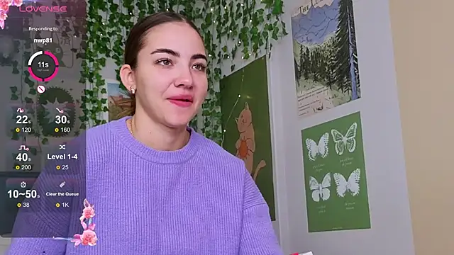 Ashley Pierce online show from November 25, 4:12 am