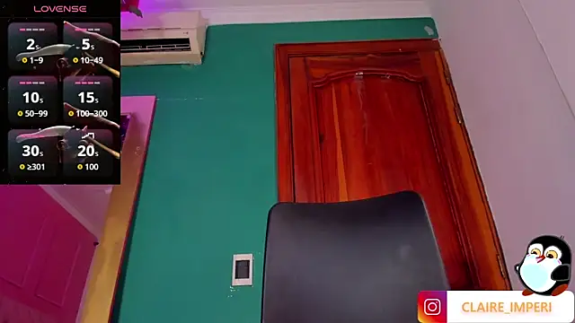 CLAIRE EMPIRE online show from November 5, 8:03 am