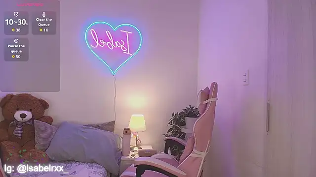 IsabelCortes online show from March 14, 9:09 pm