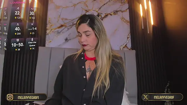 MelanyVegas online show from September 14, 8:13 am