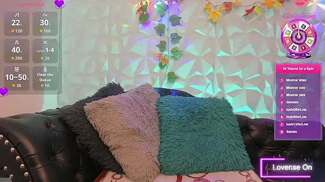 SabinaDeluxe cg online show from November 4, 8:08 pm