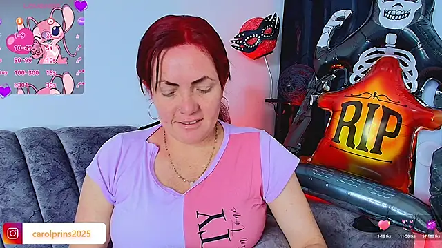 carolinhe  online show from October 23, 7:56 pm