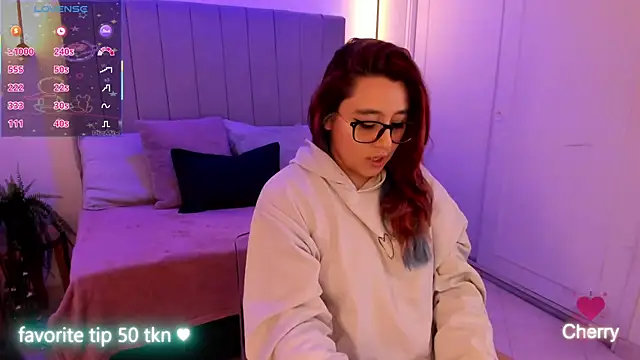 Cherry blush  online show from September 18, 7:49 pm