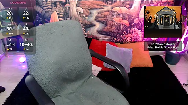 LunaBunny8 online show from October 24, 1:03 am