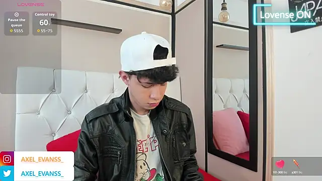 Axel  Evans online show from September 25, 12:09 pm