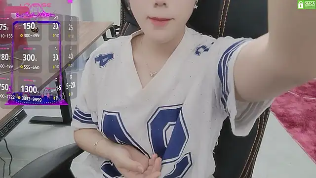 HanaYourlove online show from March 22, 4:05 am