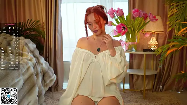 KissOfFlame online show from March 1, 7:43 am