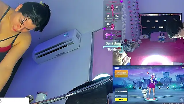 demi chan online show from March 27, 9:53 am