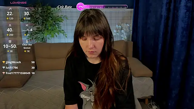 Snapshot of MalvinaDream chatting on June 25, 5:12 am MalvinaDream online show from June 25, 5:12 am