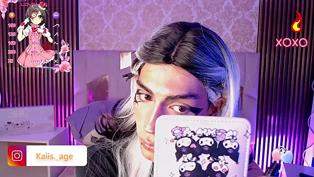 Snapshot of kaisage_tay chatting on August 5, 3:42 am kaisage tay online show from August 5, 3:42 am