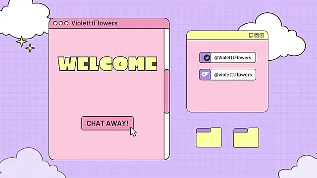 violetttflowers online show from May 5, 5:43 pm