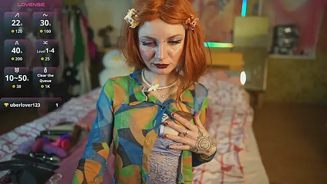 Dia Angel online show from April 7, 6:19 pm