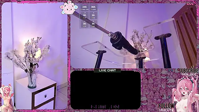 ViviLove  online show from March 30, 10:00 pm