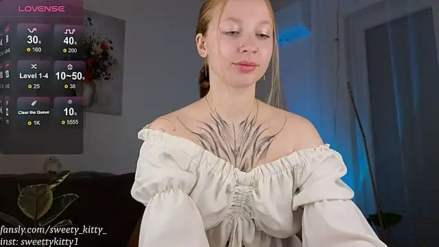 sweettykitty online show from November 29, 1:25 pm