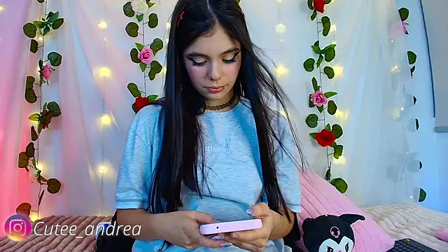 cutee andrea online show from October 24, 1:57 am