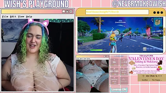 nevermakeawish online show from February 3, 3:50 pm