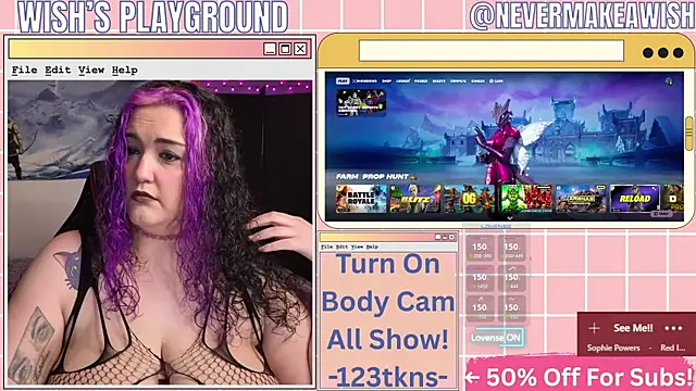 nevermakeawish online show from April 11, 11:14 am