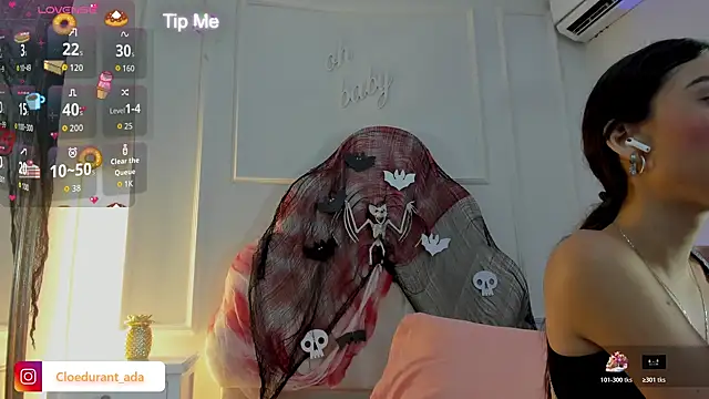 Cloedurant online show from October 29, 7:59 pm