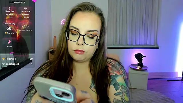 Snapshot of Miss_Lucifer6 chatting on February 23, 7:44 pm Miss Lucifer6 online show from February 23, 7:44 pm