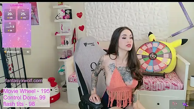 fantasyxwolf online show from February 22, 6:28 pm