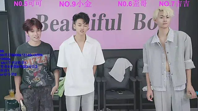 Beautifulboys-777 online show from September 15, 12:05 pm