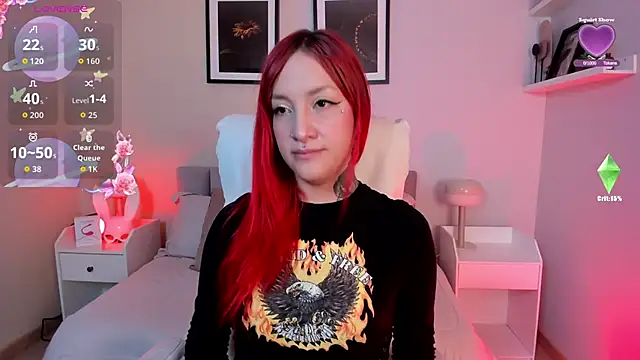 Angel Blck online show from April 18, 1:48 pm