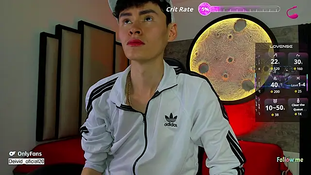 Deivid oficial20 online show from December 3, 9:24 pm