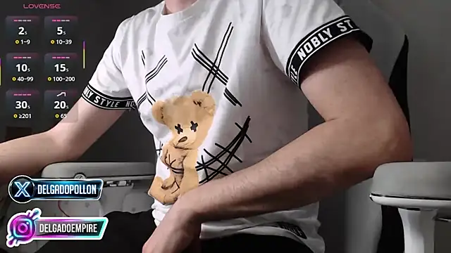 delgadopollon1991 online show from April 2, 11:35 pm