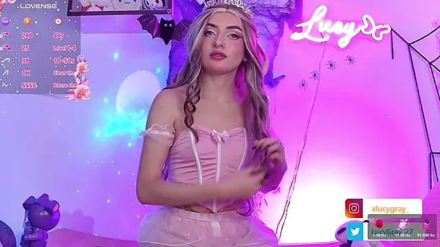 LucyGray online show from October 31, 5:30 am