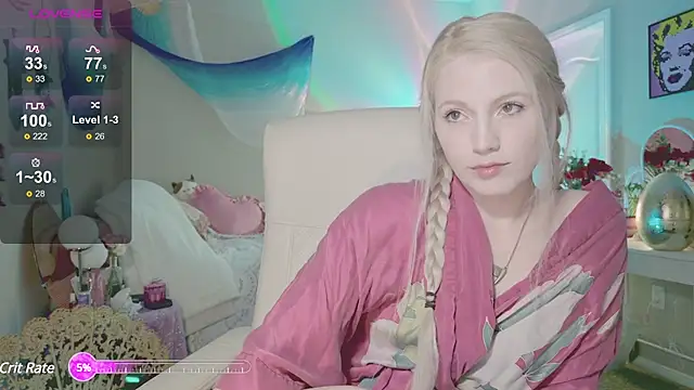 Snapshot of Talulaa chatting on March 1, 1:00 am Talulaa online show from March 1, 1:00 am