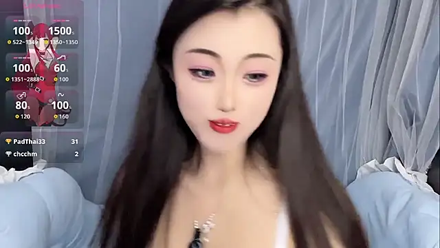 Snapshot of XiaoQiao chatting on October 11, 1:49 am XiaoQiao online show from October 11, 1:49 am