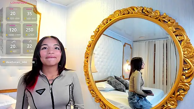 Snapshot of Manelyk_evanss_ chatting on September 14, 9:08 am Manelyk evanss online show from September 14, 9:08 am