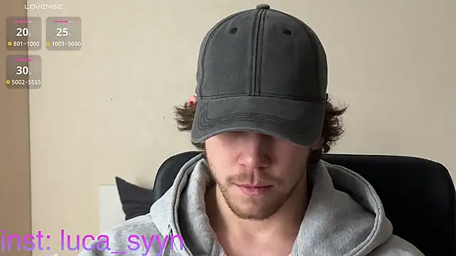 luca syn online show from October 17, 2:30 pm