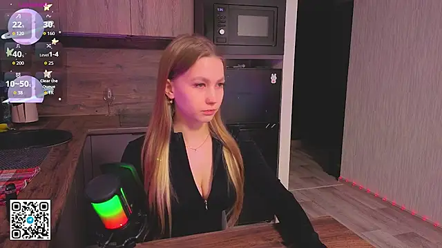 Snapshot of BarelyBliss chatting on November 29, 4:54 pm BarelyBliss online show from November 29, 4:54 pm