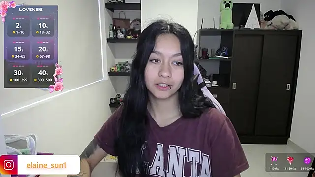 elaine sun1 online show from March 18, 10:35 pm