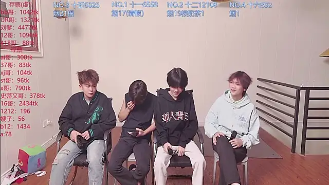Snapshot of hyboys chatting on October 23, 10:14 am hyboys online show from October 23, 10:14 am