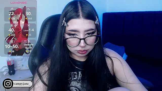 VamppyJane online show from October 17, 9:39 pm