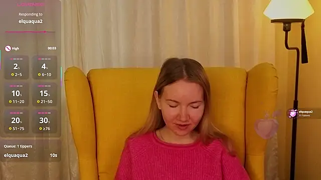 Snapshot of CathyHeximer chatting on March 2, 7:15 am CathyHeximer online show from March 2, 7:15 am