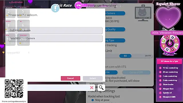 Goddessevelynn  online show from January 18, 8:01 pm